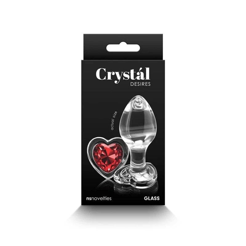 Crystal Desires - Crveno Srce Medium