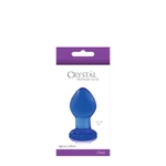 Crystal Small Blue - Plavi Vodootporni Igračka za Odrasle