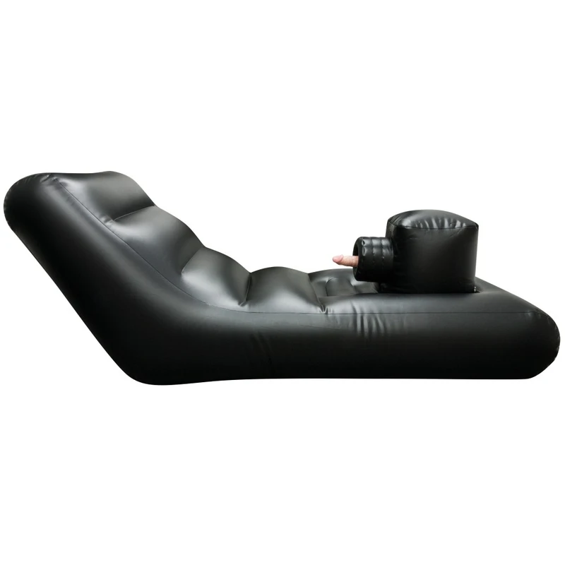 Dark Magic Inflatable Bed - Crna sa 3 Brzine Vibratora