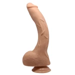 Debra 27cm Realističan Dildo sa Vakuumskim Postoljem i Testisima za G Tačku