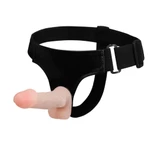 Debra Jessica Strap-On sa Realističnim Dildom 10,5cm - Vodootporni, Sa Testisima, Boja Kože