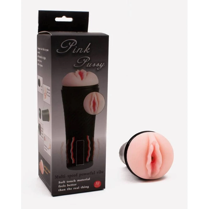 Debra Pink Pussy Vibrirajući Masturbator 23cm