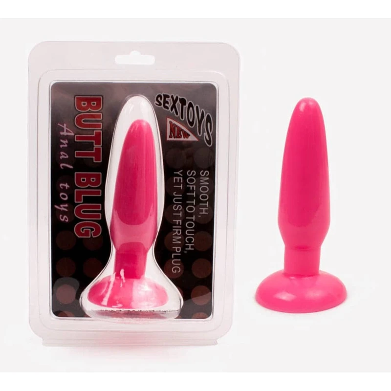 Debra Roze Anal Butt Plug sa Vakuumskim Postoljem 13,5cm