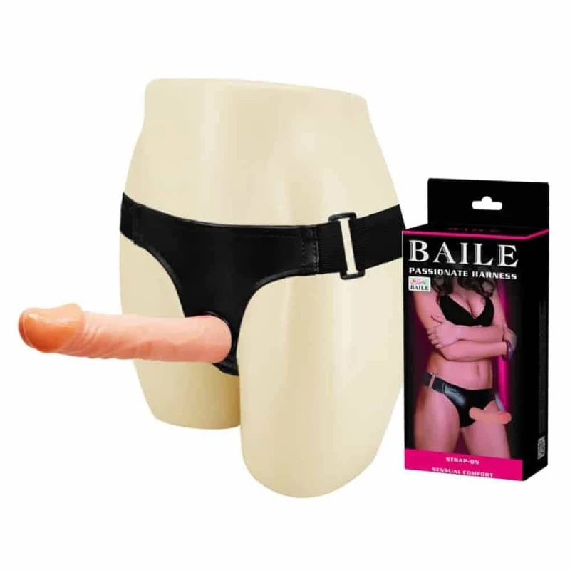 Debra Vodootporni Strap-On Dildo sa Podesivim Upravljačem, 19 cm