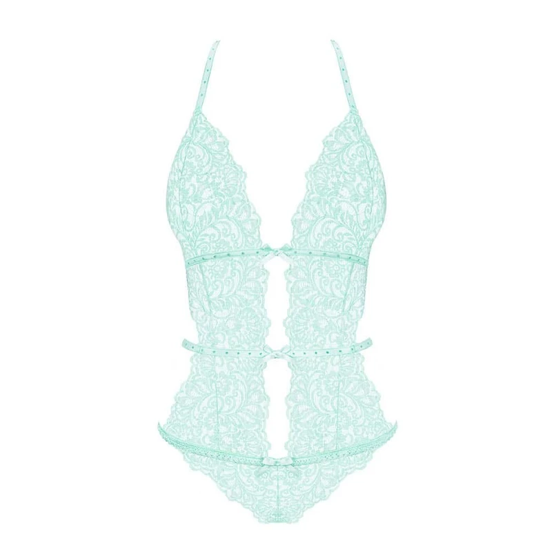Delicanta teddy mint L/XL sa čipkastim gaćicama