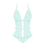Delicanta teddy mint L/XL sa čipkastim gaćicama