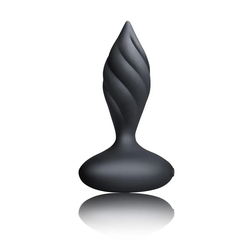 Desire - Crni analni vibrator sa daljinskim upravljačem