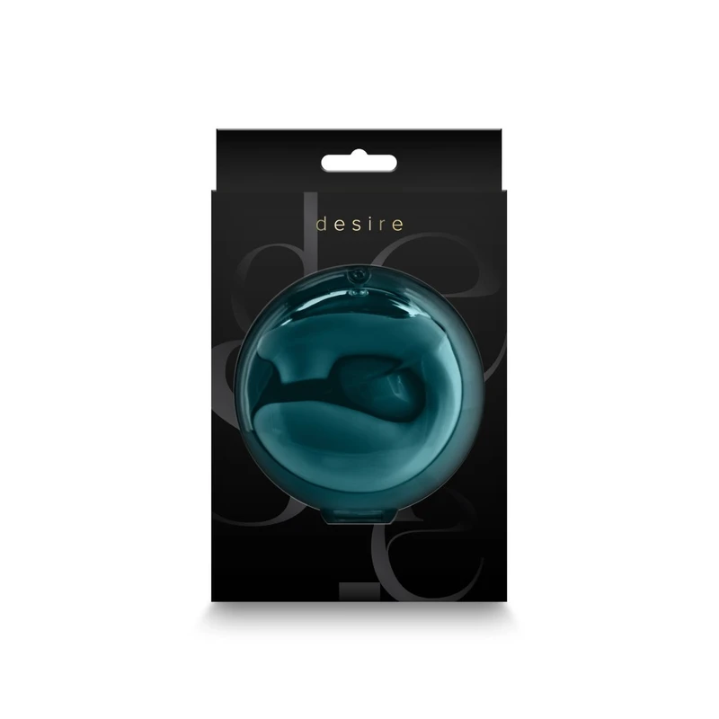 Desire - Euphoria - Dupli Dildo sa Air Pulse Tehnologijom - Vodootporni - Tamno Zelena