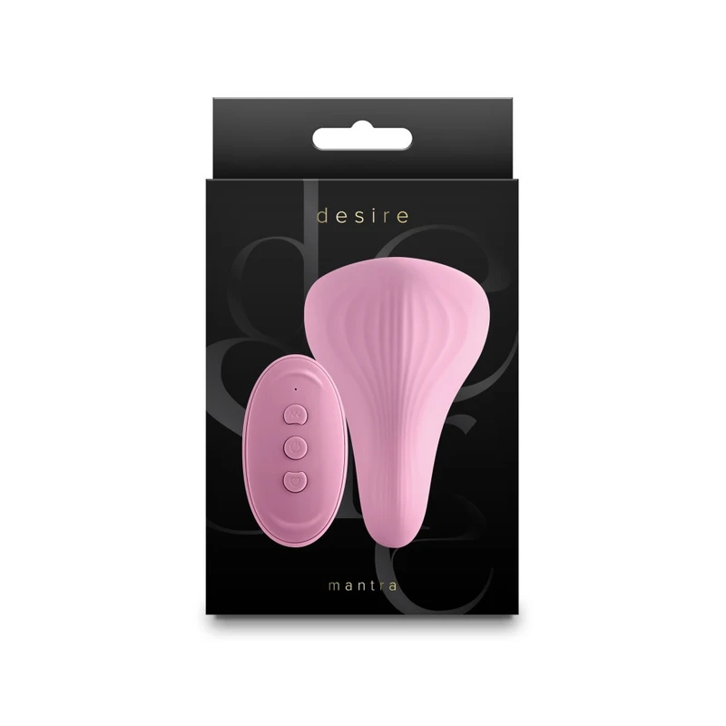 Desire Mantra - Roze daljinski vibrator sa 3 brzine i 9 funkcija