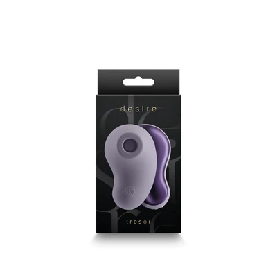 Desire Tresor - Ergonomični Vibrator - Vodootporni - 8,2cm - Sivi - Sexy Shop