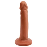 Dildo u obliku penisa sa vakuumskim postoljem - 18,5cm - Chisa Novelties - Vodootporan - Boja pesak