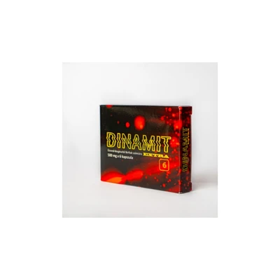DINAMIT - Brzi Stimulans Erekcije za Muškarce, 6 Kapsula - Sexy Shop