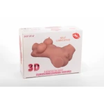 Double Hole 3D Masturbator - Mistress, vodootporni, 35cm, koža