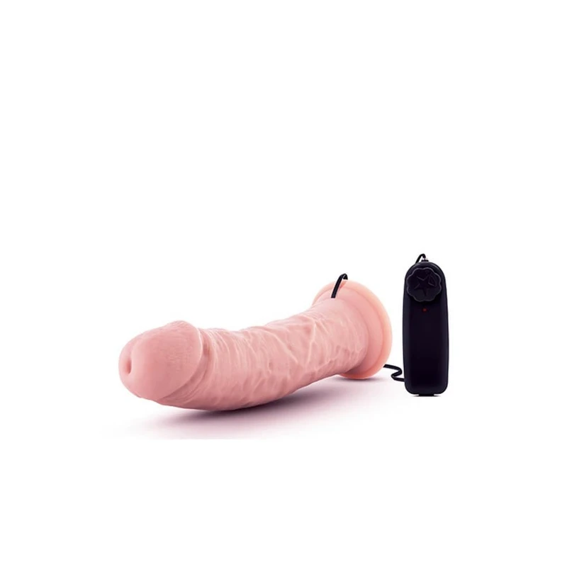 Dr. Skin Dr. Joe 8-Inch Vibrirajući Penis sa Vakuumskim Postoljem