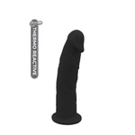 Dream Toys Real Love Dildo 15,2 cm Crni sa Vakuumskim Postoljem