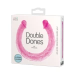 Dupli dildo Debra 44,5cm rozi