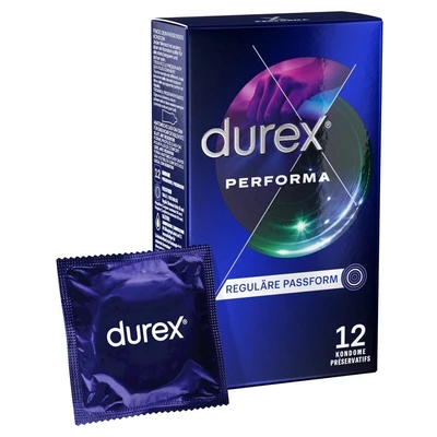 Durex Performa 12 kom. kondomi sa gelom za odlaganje ejakulacije - Sexy Shop
