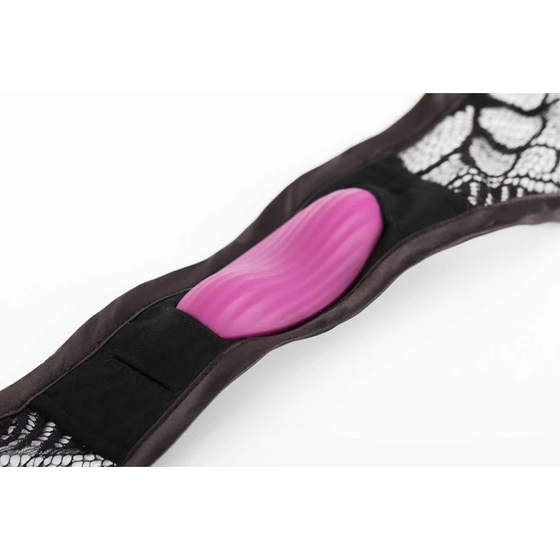 Edeny Violet - Vodootporni vibrator sa aplikacijom, ljubičasti, 9,1 cm