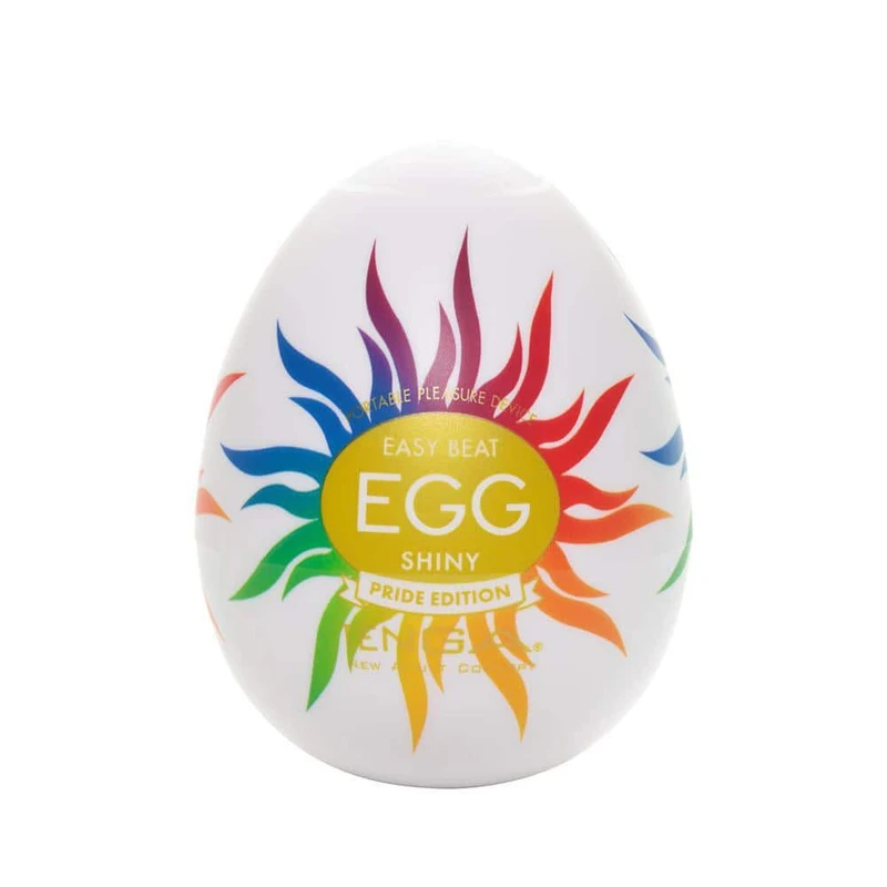 EGG Shiny Pride Edition - Tenga vodootporni masturbator 7cm