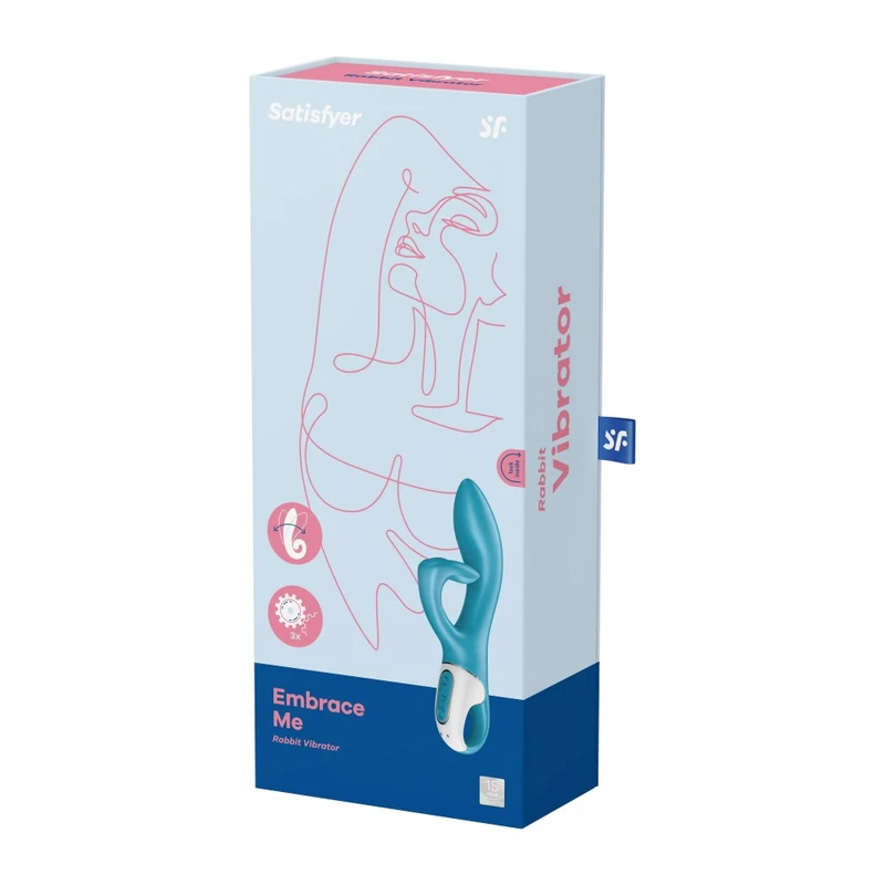Embrace Me tirkizni vibrator za G-tačku i klitoris