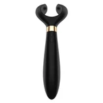 Endless Fun (Black) - Dvostruki vibrator sa 32 vibracione kombinacije, vodootporan, rotirajući, 23cm