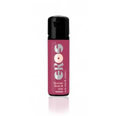 EROS GLIDES - Premium silikonski lubrikant za žene - Silicone Glide & Care - 30ml - Sexy Shop