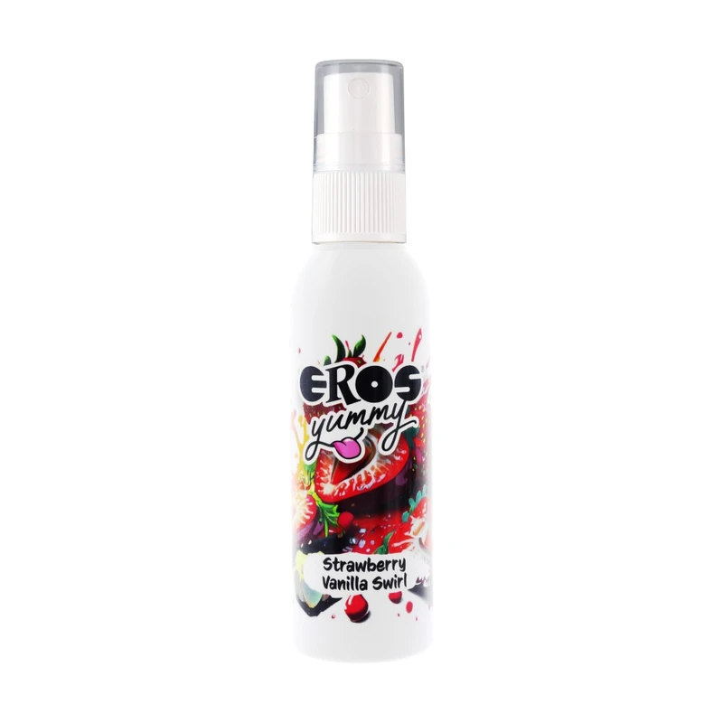 Eros Yummy sprej za telo ukus Jagoda-vanila 50 ml