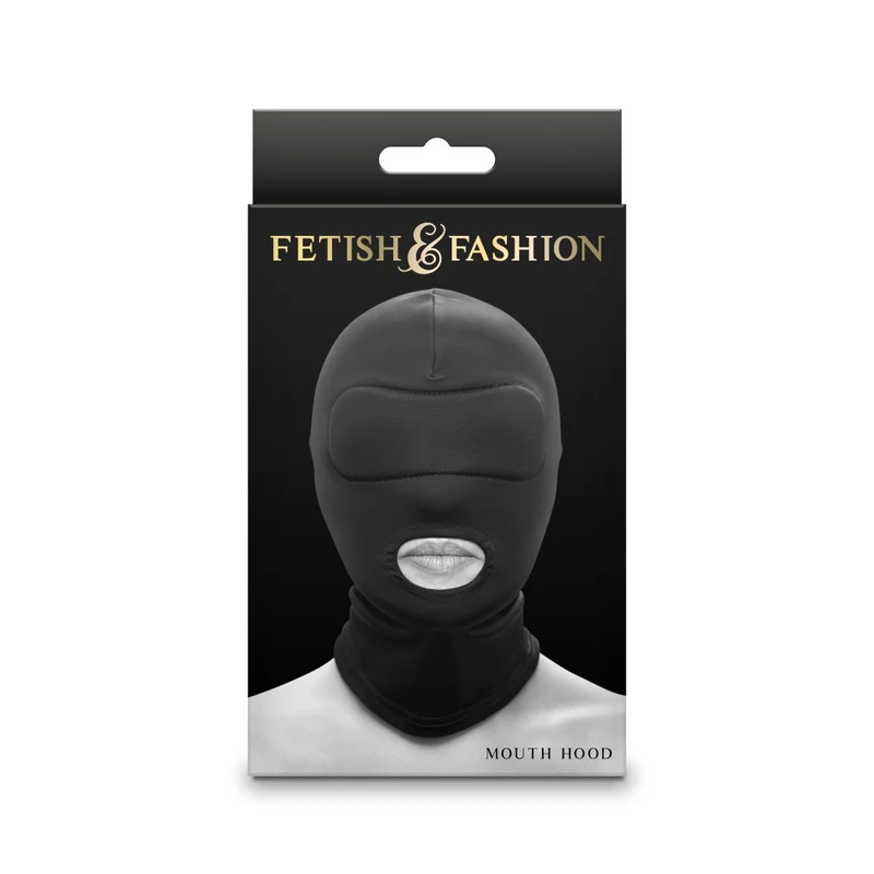 Fetish & Fashion - Crna Usna Kapica - Alternativno Pakovanje