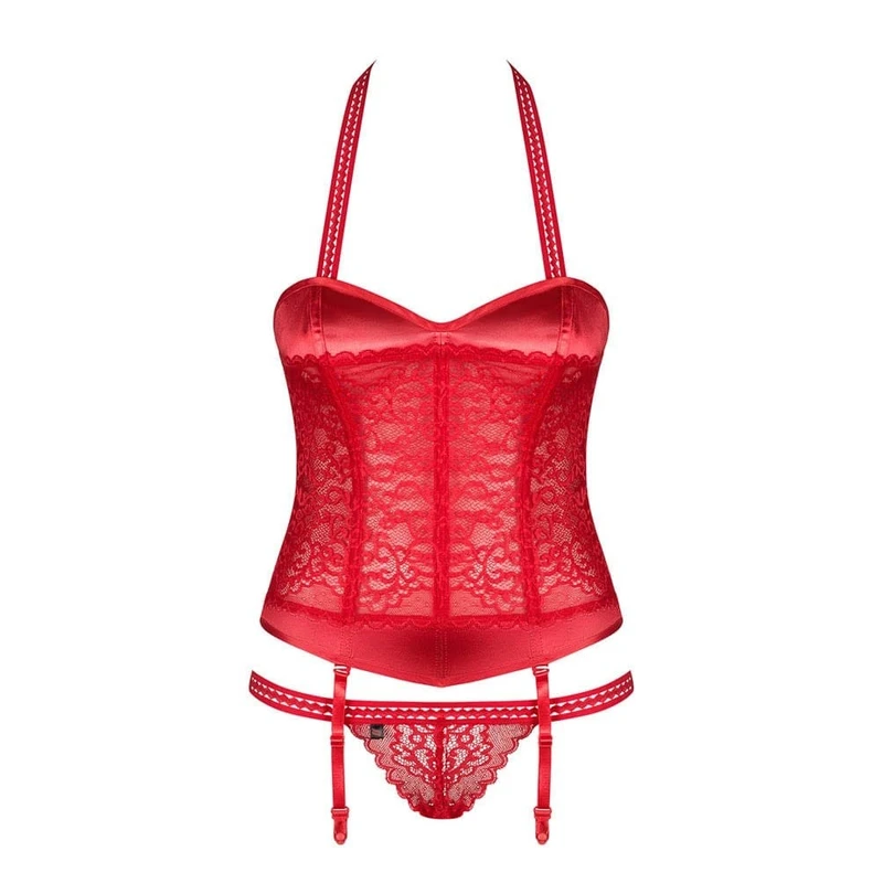 Flameria crveni korzet i tanga L/XL