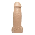 Fleshjack Boys Reno Gold Dildo sa testisima i vakuumskim postoljem, 19cm, koža