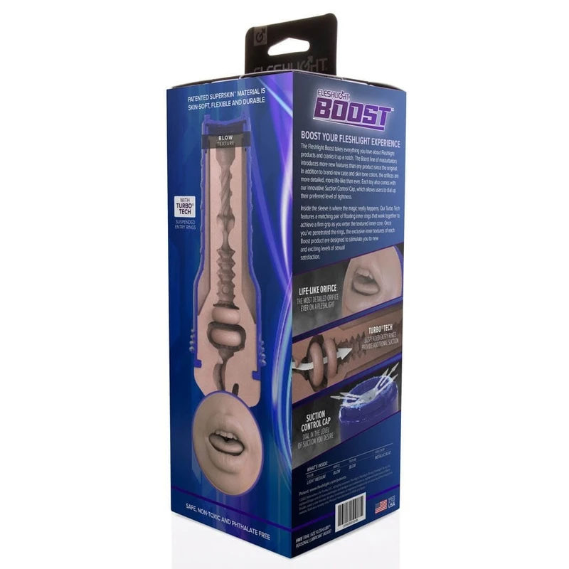 Fleshlight Boost Blow LM Flesh 25cm Vodootporna Igračka za Odrasle