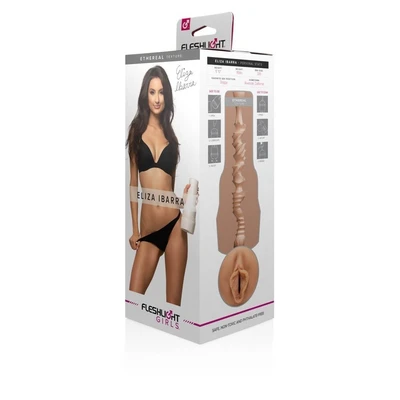 Fleshlight Girls Eliza Ibarra Ethereal - Vodootporna masturbacija sa detaljnim teksturom 25,4 cm - Sexy Shop