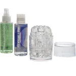 Fleshlight Quickshot Vantage Combo Pack - Prozirna Vodootporna Igračka za Odrasle
