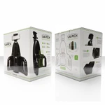 Fleshlight Universal Launch - Automatski aparat za uživanje, crni