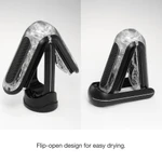 FLIP ZERO GRAVITY EV BLACK - Vibrirajuća igračka za odrasle, 18cm, vodootporna