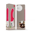 G5 Vibrator Tiger India Red sa stimulansom klitorisa - vodootporni, 22,5cm, roza