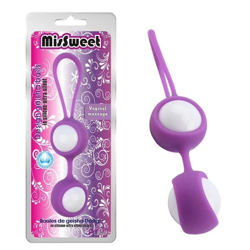 Geisha Balls Ljubičaste - Kegel Lopte za Intimne Mišiće