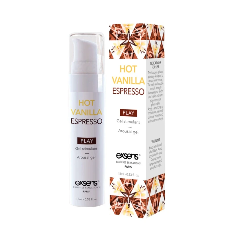 Gel za uzbuđenje sa hlađenjem HOT VANILLA ESPRESSO 15ml