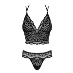 Giully set od 2 dela L/XL u crnoj boji