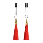 Glamor Tassel Nipple Clamp Crvena