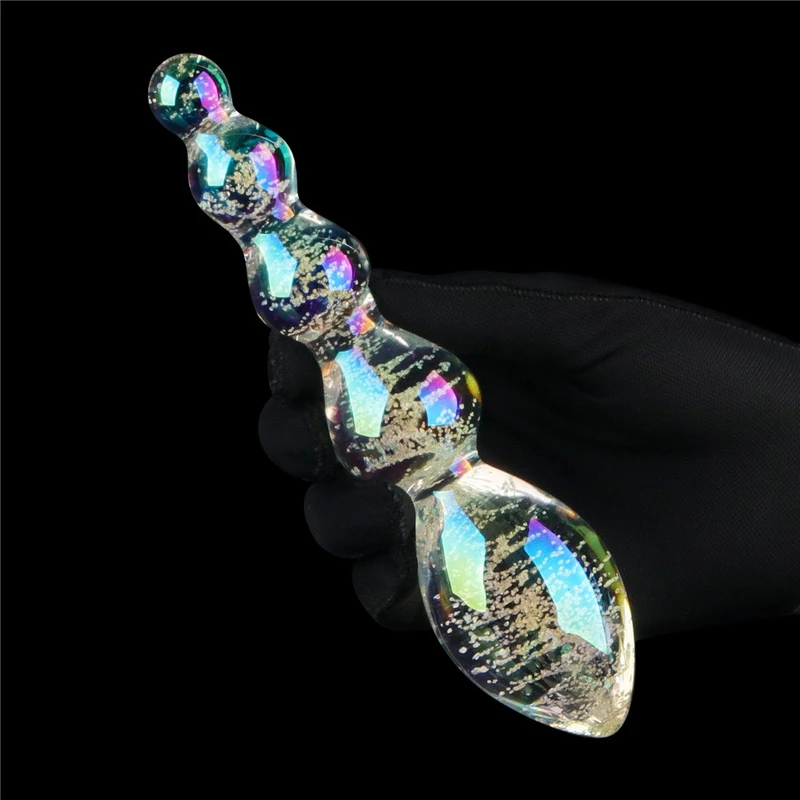 Glow-in-the-dark Twilight Gleam Dildo - Tantalizirajuće Obojene Kuge 16,3cm