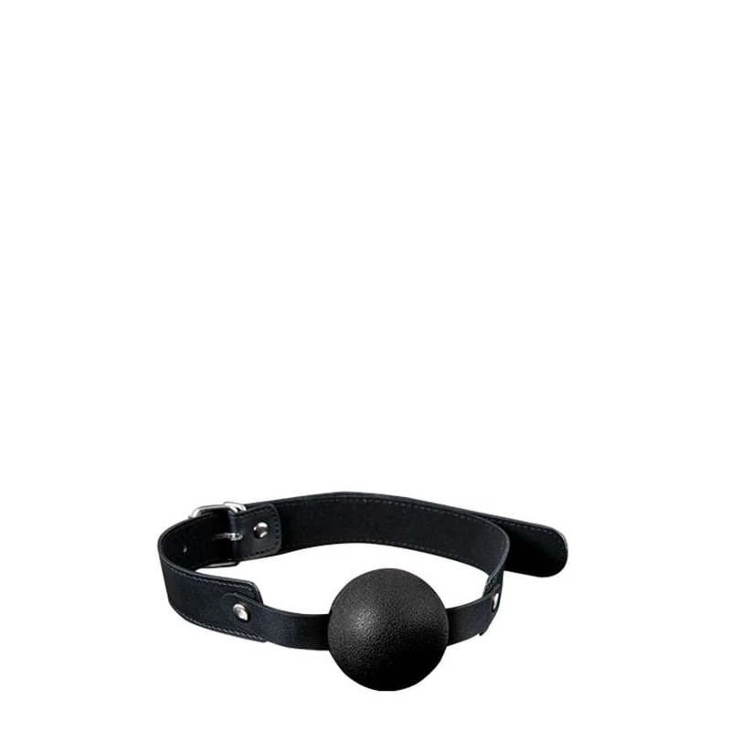 GP Solid Silikonski Ball Gag Crni