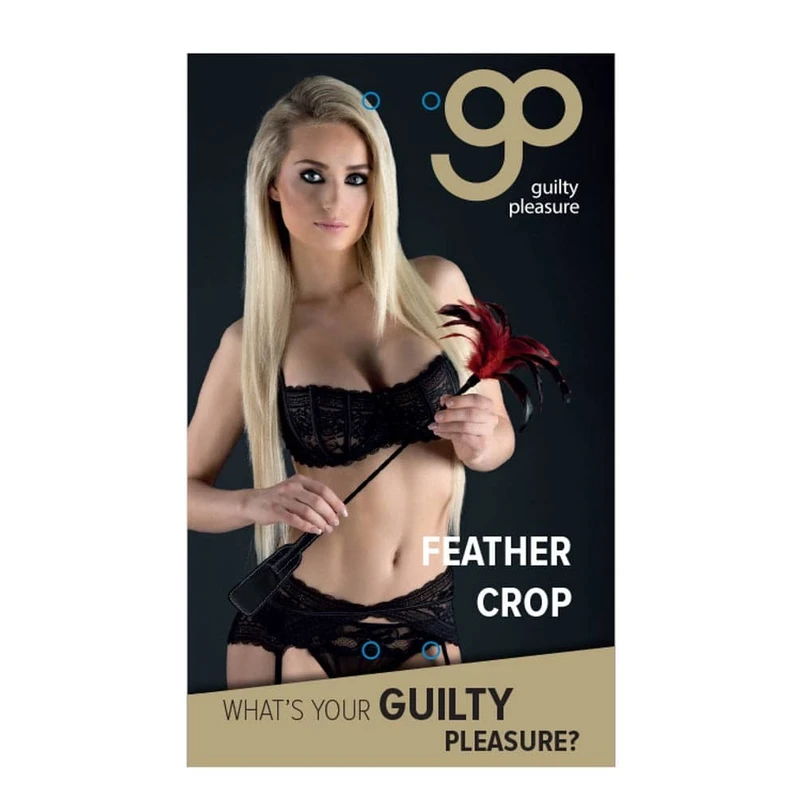 Guilty Pleasure Sensualni dvostrani šiba crna/crvena