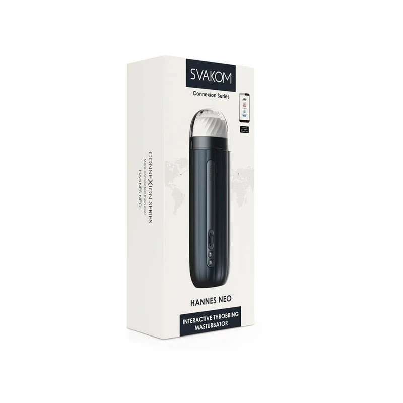 Hannes Neo - Interaktivni vibrator sa aplikacijom, 28,6 cm, plavi