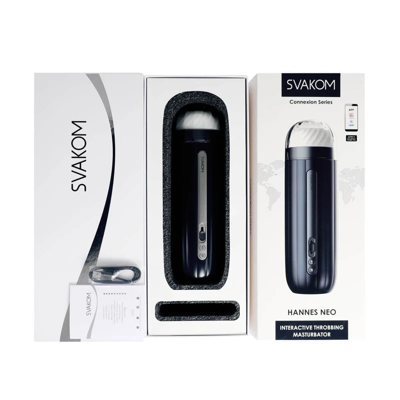 Hannes Neo - Interaktivni vibrator sa aplikacijom, 28,6 cm, plavi