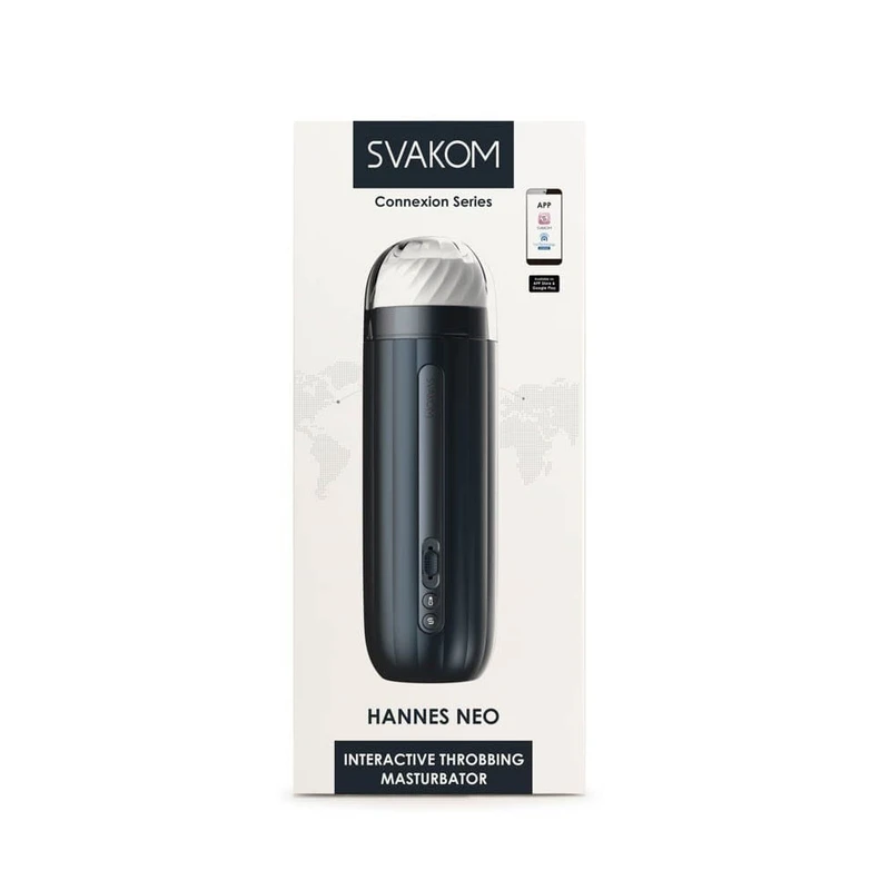 Hannes Neo - Interaktivni vibrator sa aplikacijom, 28,6 cm, plavi