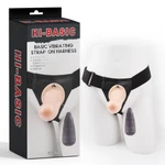 Hollow Dildo sa Podesivim Strapsom i Vibracijom - Chisa Novelties