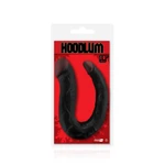 HOODLUM 41cm U-oblikovani dupli dildo crne boje