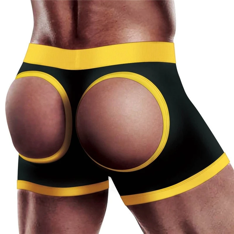 Horny Strap-on Šorts Crno-Žuti XS/S