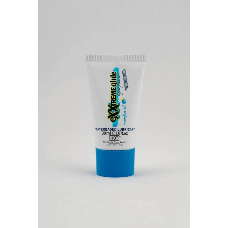 Hot eXXtreme Glide - lubrikant na bazi vode + ulje za udobnost 30 ml